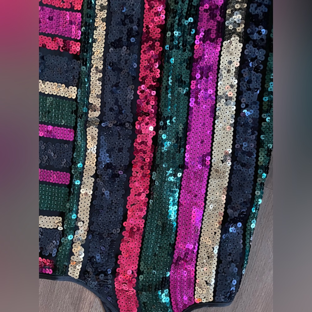 Express sequin tank top - Picture 3 of 7